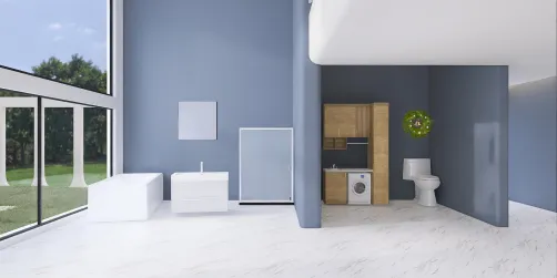 fancy bathroom 
