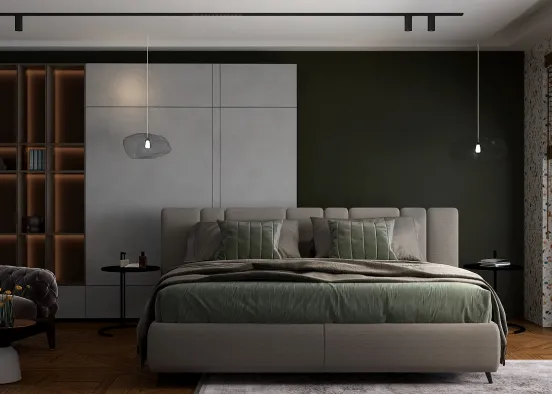 # Hotel Room 😴 Визуализация дизайна