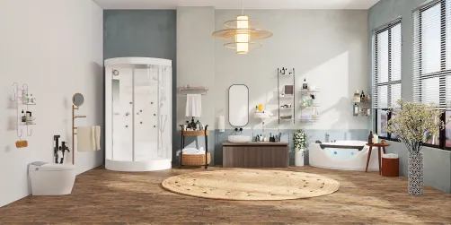 aesthetic bathroom
