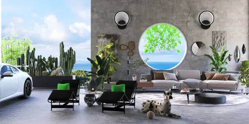 Modern Terrace Oasis