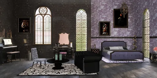 Gothic/Luxury/Victorian Bedroom