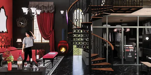 Gothic bedroom