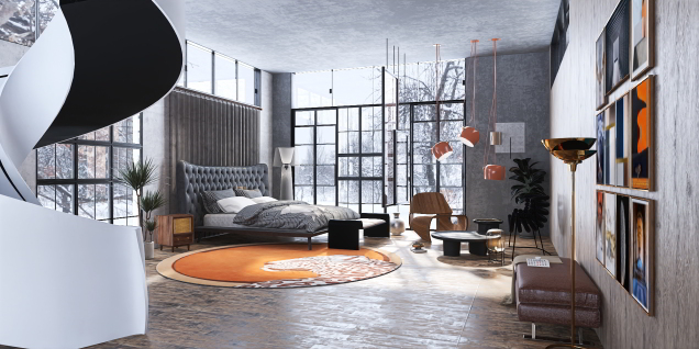 Industrial studio that I wish to live in