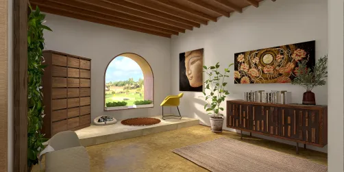 Earth House recharge room