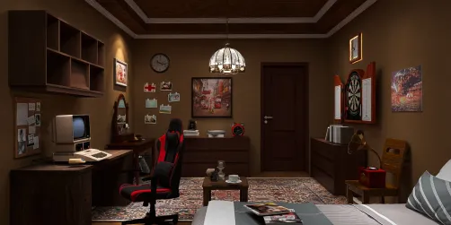 Harley Byrne's room at "Orphan's House"