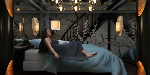 Comfy new bed
