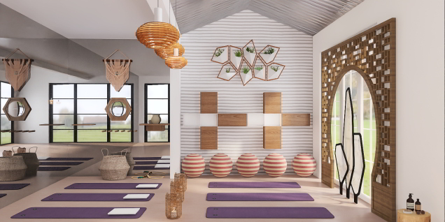 75 Beautiful World-Inspired Home Yoga Studio Ideas and Designs - February  2024