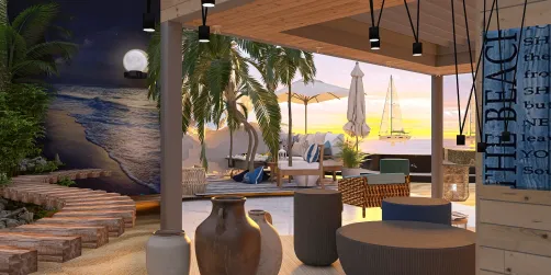 Dia e noite - Le Club in paradise