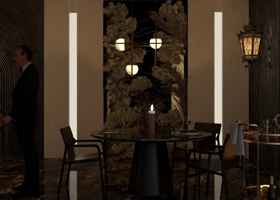 Private Dining Room... Design Rendering