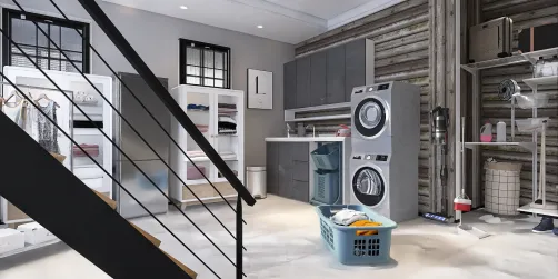 Practical Laundry Room