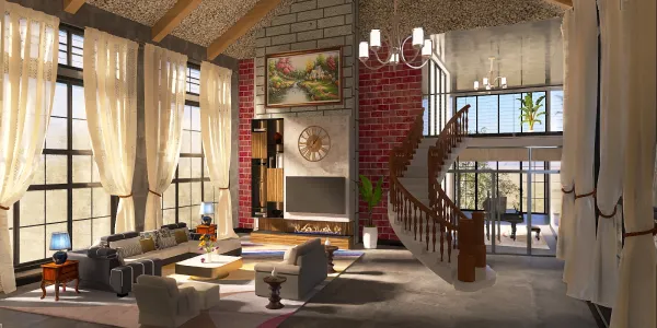 Professional interior design created with Homestyler 3D design software