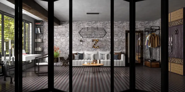 Professional interior design created with Homestyler 3D design software