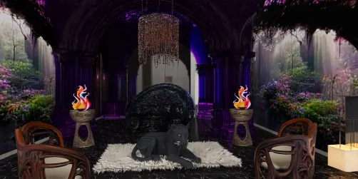 Eccentric living room