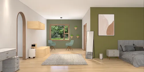 Quarto verde 