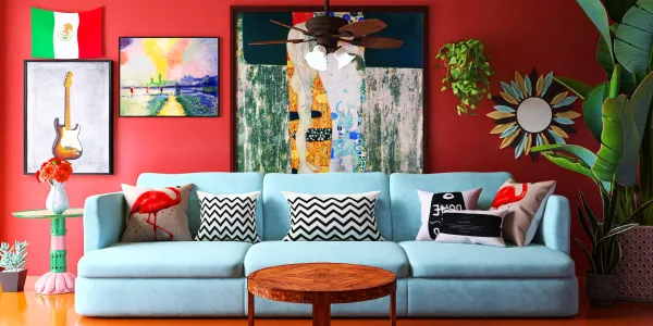 Vibrant Living Space