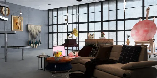 Brooklyn loft main room