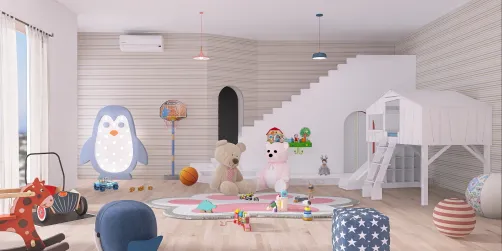 Sala de brinquedos para crianças