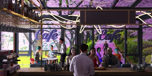 park cafe...