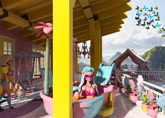 # A Vibrant Escape Renderização de Design