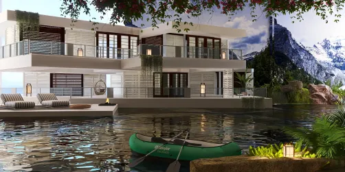 Mi casa en el lago 😉😉