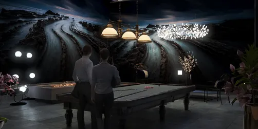 Pool room