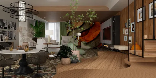 Sunken Living Room 