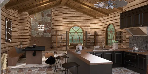 cabane dans les bois 