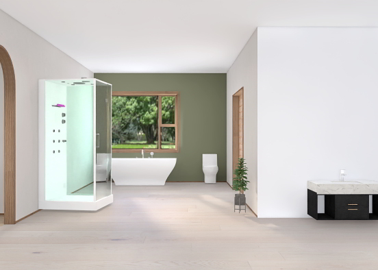 Master Bathroom (429) Design Rendering