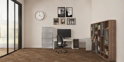minimalist office 
