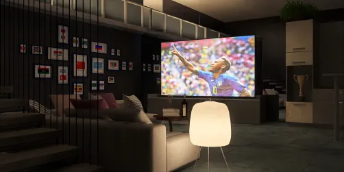 Soccer Man Cave