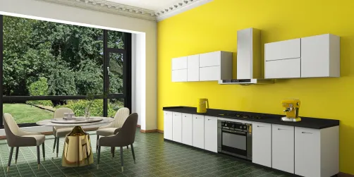 Yellow kitchen ✨