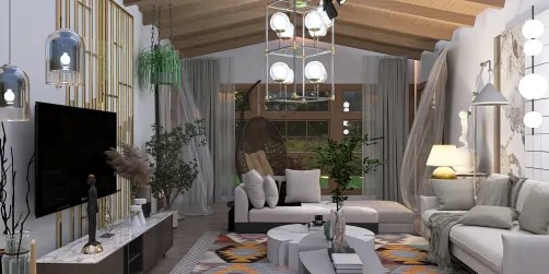 attic home for app 
Triangle ceiling decor ✅