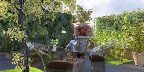 art ontspanning tuin