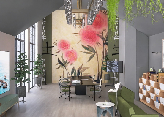 Office Design Rendering