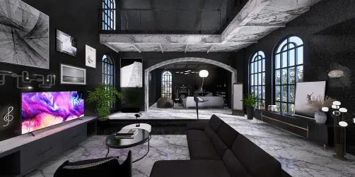 Black and white livingroom 🖤🤍