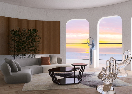 The Sky Room/La salle du ciel ☁️ Design Rendering