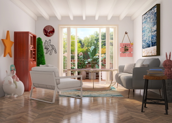My dream living room.. 🌟 Design Rendering