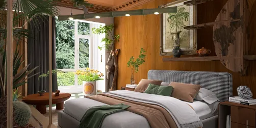 Botanical weekly room🌳💚🌳🌳🤎