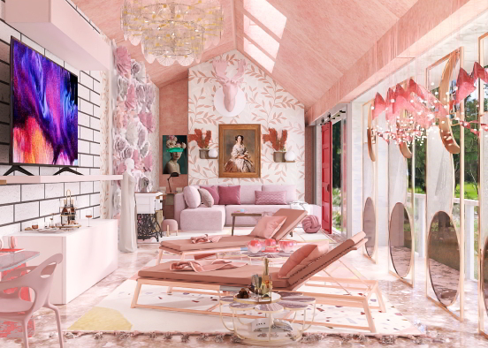 Le She Shed Design Rendering