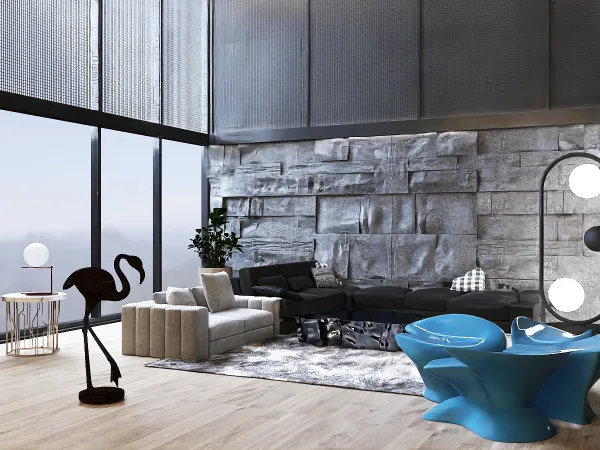 Professional interior design created with Homestyler 3D design software