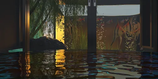 Floating house 