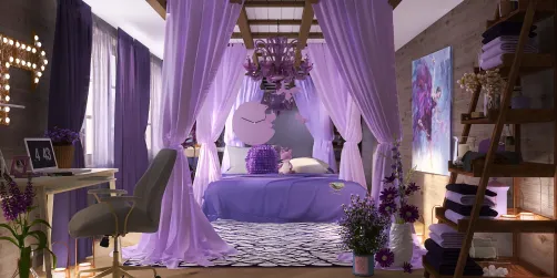 Aesthetic Violet Room💜✨