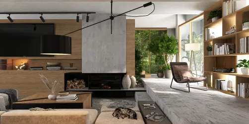Sunken Living Room