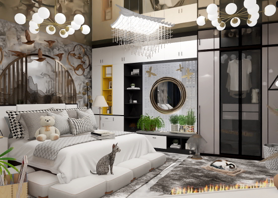 "Cozy Modern Bedroom" ✨🍃 Design Rendering