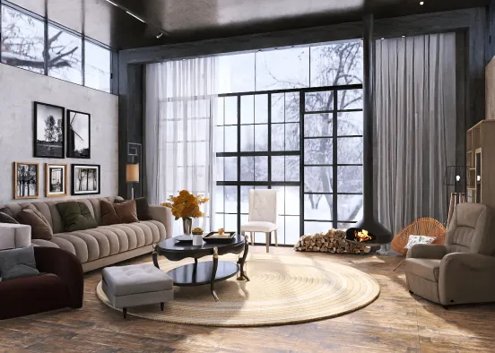 Future Living room 
#Architecturaldesign Design Rendering