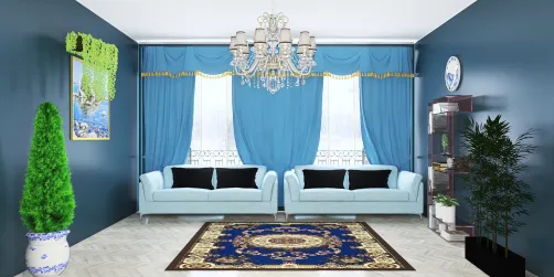 Blue winter