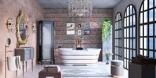 Vintage Bathroom 
