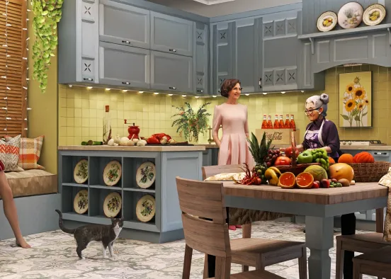 # ✨️ Grandma's Dinner ✨️ Renderização de Design