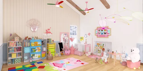 Girls playroom