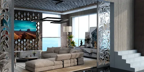 Modern beach home